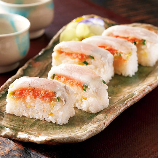 きまぐれクック監修 ゆず香る真ふぐめんたい寿司