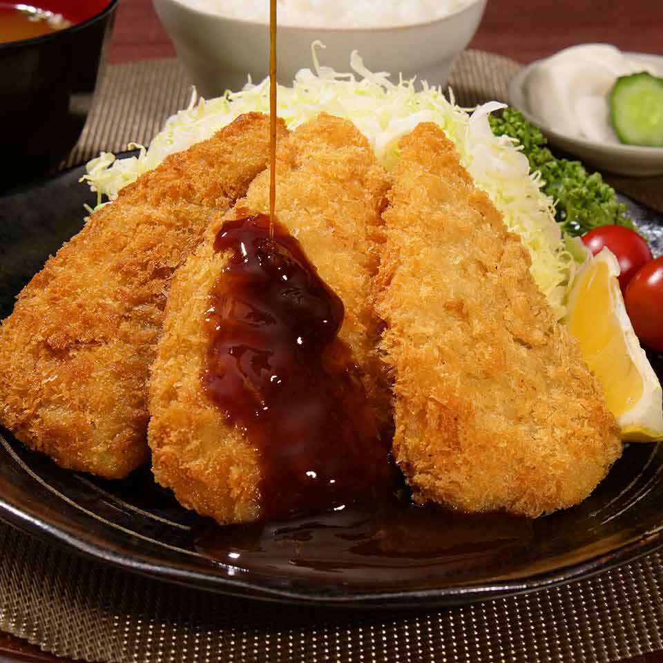 鮮度抜群！国産生アジフライ500g