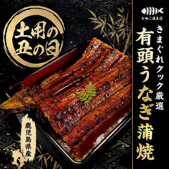 【土用の丑の日】きまぐれクック厳選 有頭うなぎ蒲焼
