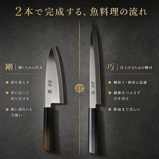 九九 - 和包丁 - 2本セット