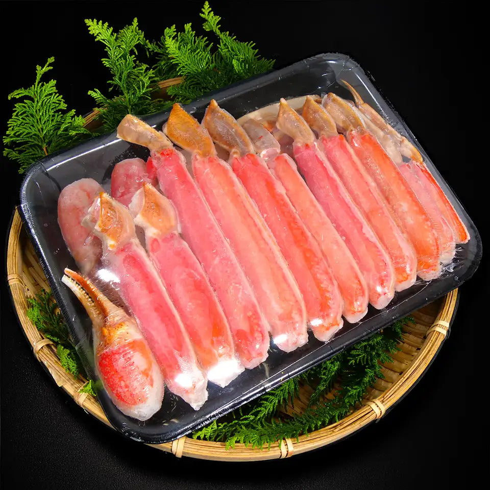 生ズワイガニ むき身セット 肩脚750g（生食可）