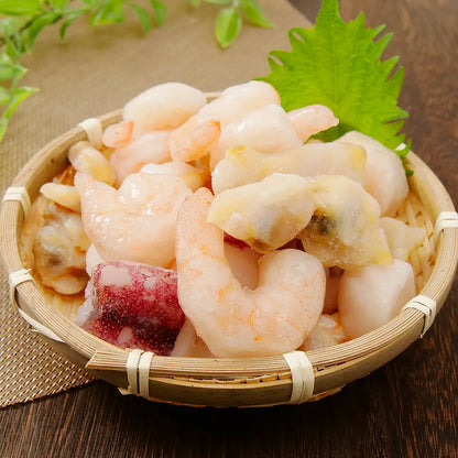 出汁溢れる 冷凍生シーフードミックス 約400g（200g×2）