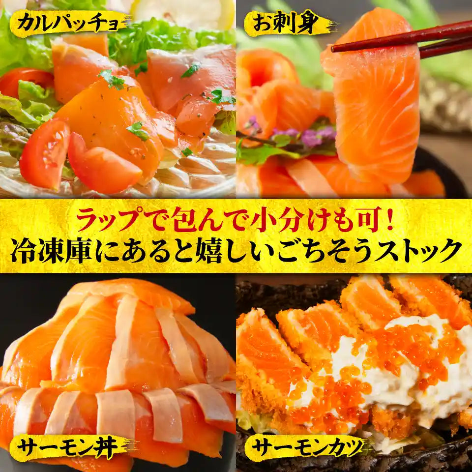 【安曇野産】雪解けわさび田サーモン 約400g