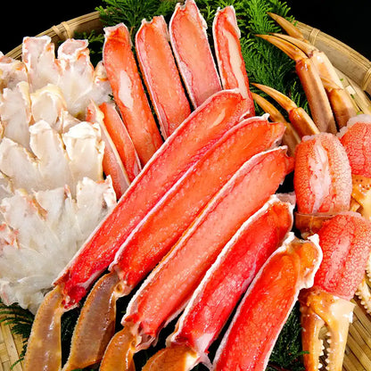 生ズワイガニ むき身セット 肩脚750g（生食可）