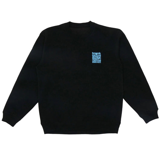 きまぐれミーム沼スウェット black